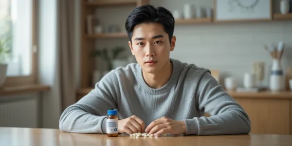 일상 루틴 속 테스토스테론 보충제를 활용하는 모습 테스토스테론 보충제 일상 활용