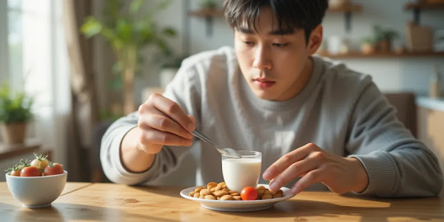 요거트와 아몬드를 활용한 건강한 다이어트 식단 레시피 간식